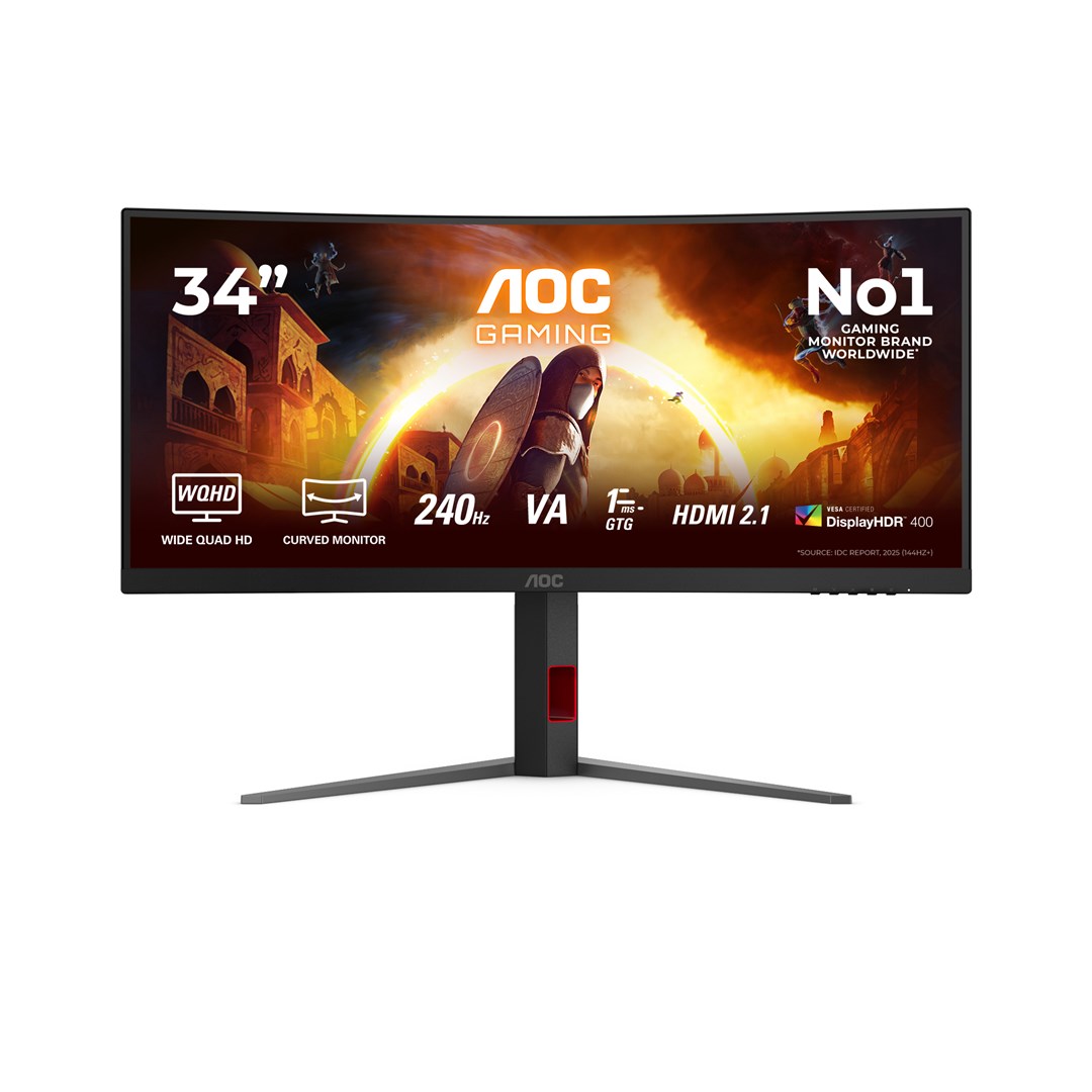 aoc g4 cu34g4z computer monitor 86 4 cm 34 3440 x 1440 pixels wide quad hd led black red
