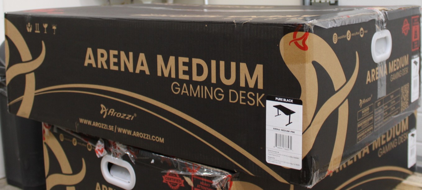 arozzi gaming desk arena medium