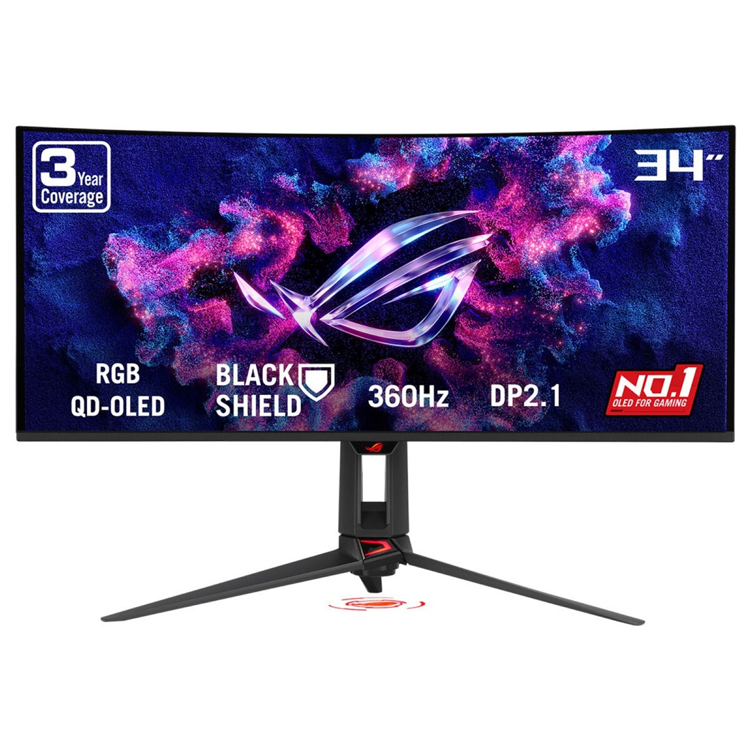 asus rog swift oled pg34wcdn computer monitor 86 4 cm 34 3440 x 1440 pixels wide quad hd qd oled black asus rog swift oled pg34wcdn computer monitor 86 4 cm 34 3440 x 1440 pixels wide quad hd qd oled black