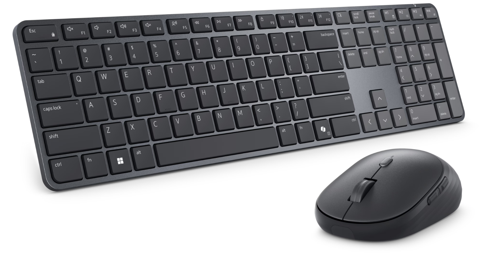 dell pro 7 slim keyboard and mouse km726 1