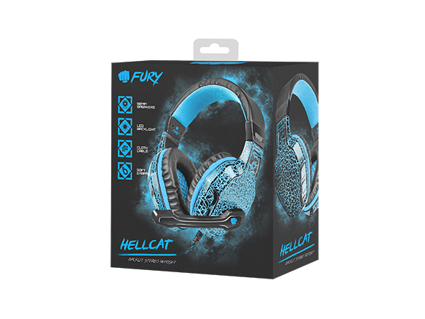 fury gaming headset nfu 0863 hellcat