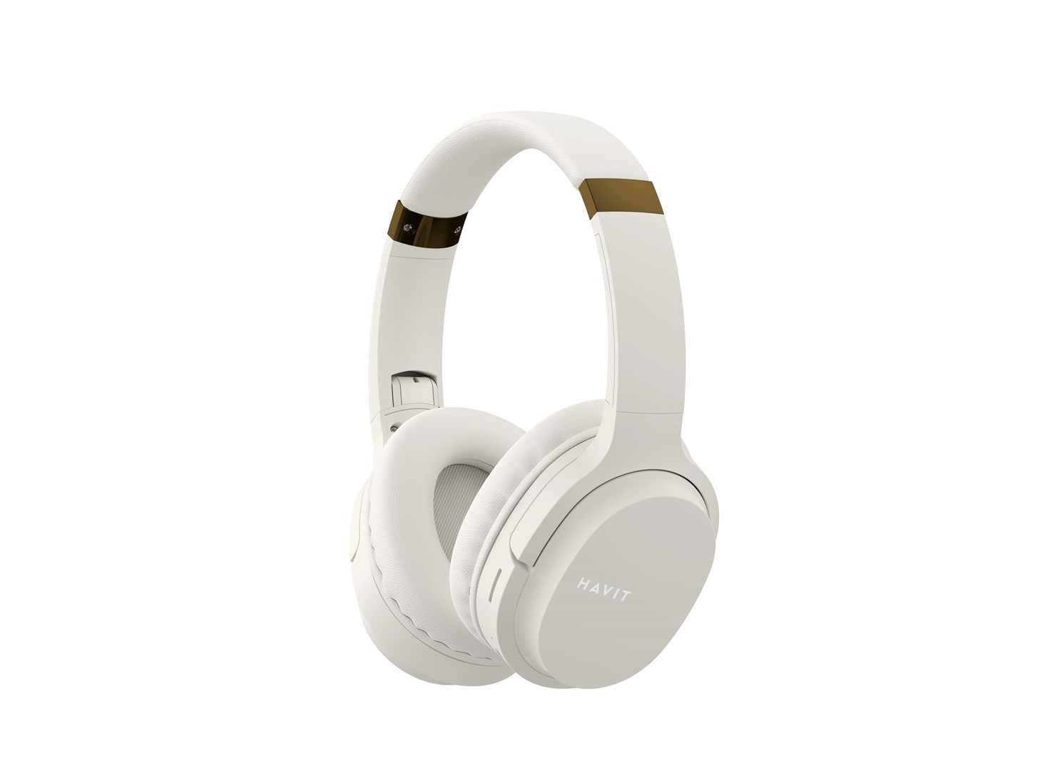 havit i62 wireless on ear headphones gold