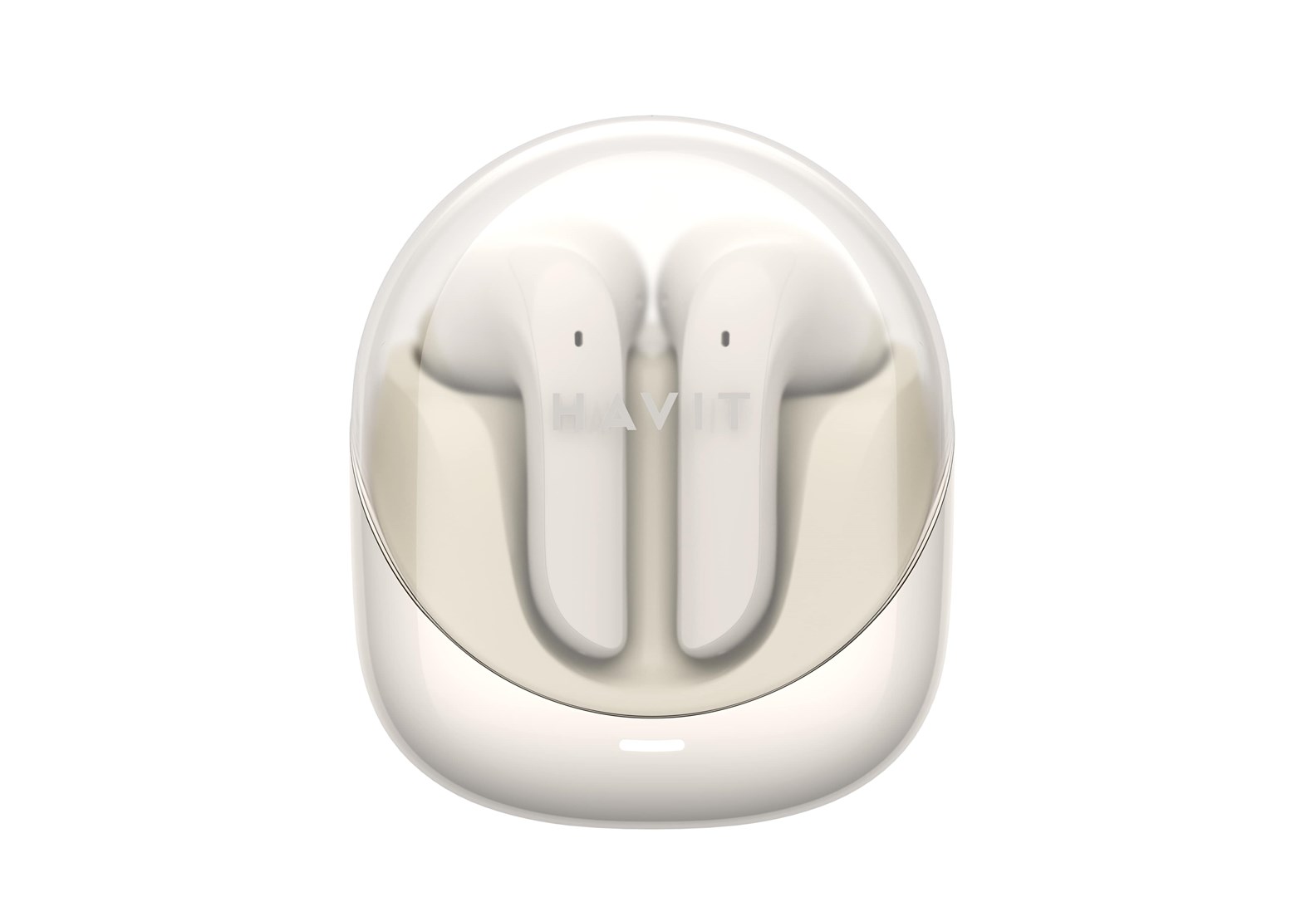 havit tw974 modernbuds bluetooth headset head band beige 2