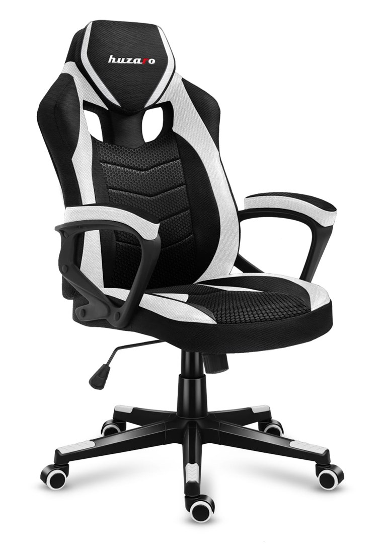 huzaro force 2 5 white mesh gaming chair