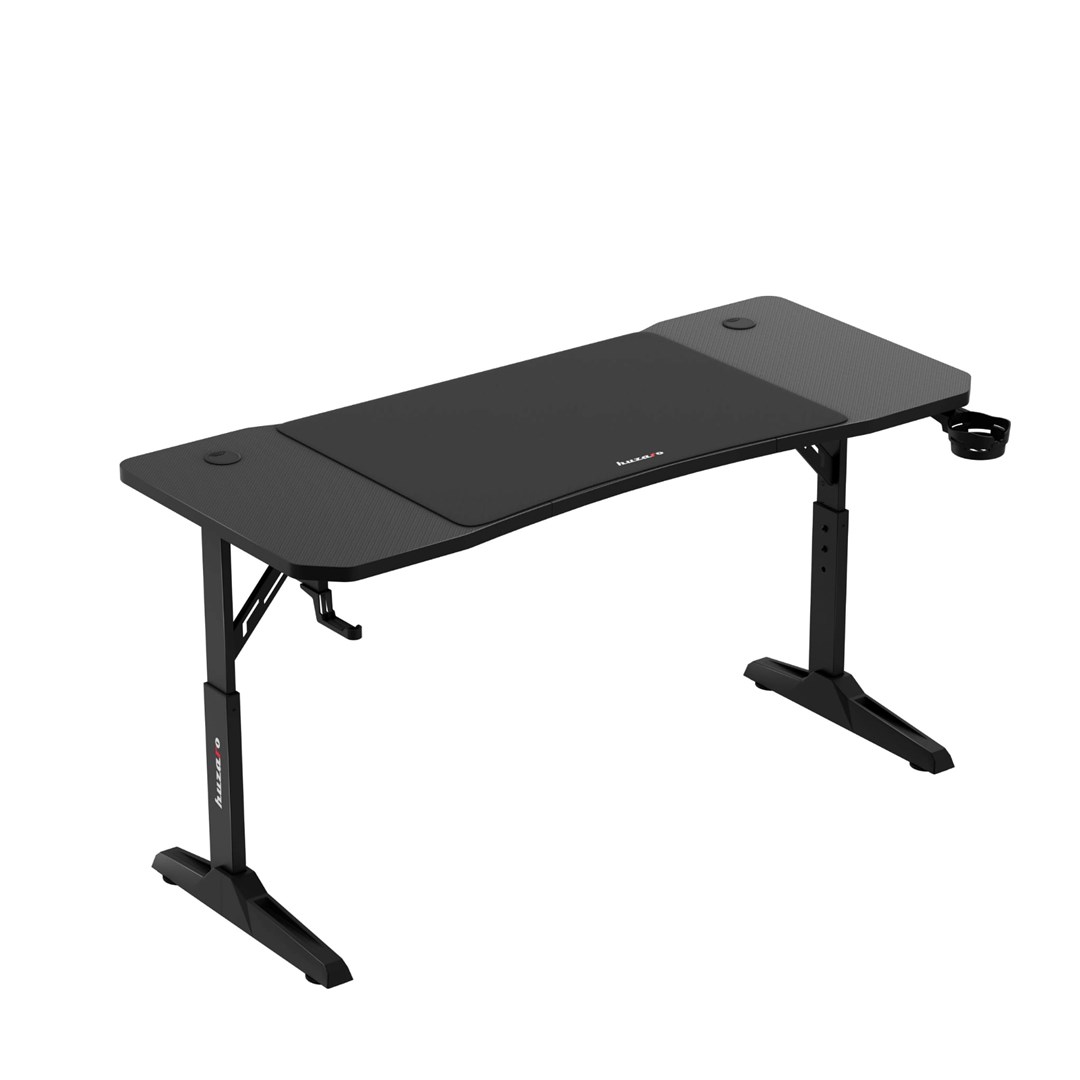 huzaro hero 3 6 black gaming desk 2