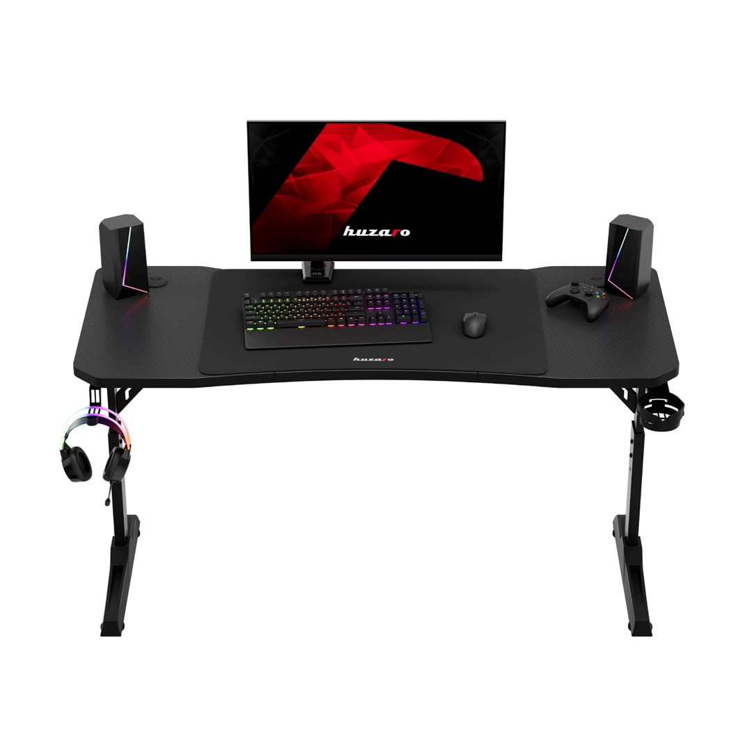 huzaro hero 3 6 black gaming desk 3