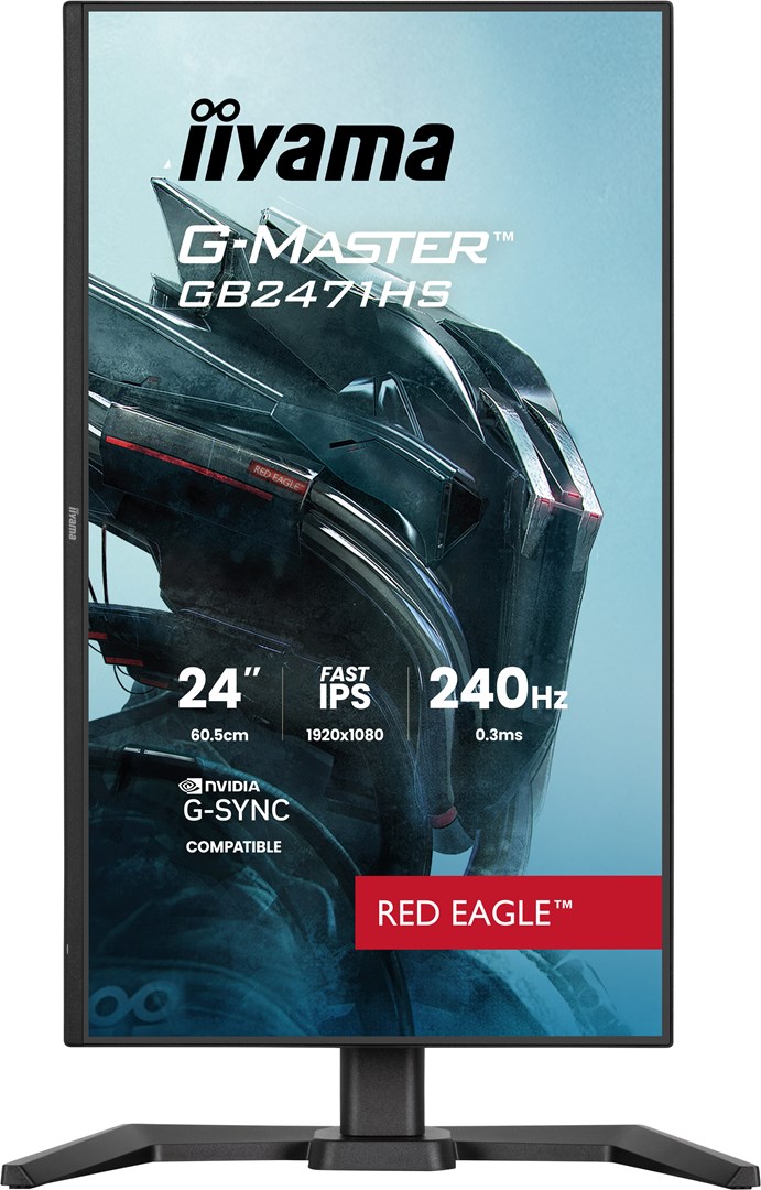 iiyama g master gb2471hs b1 computer monitor 60 5 cm 23 8 1920 x 1080 pixels full hd black