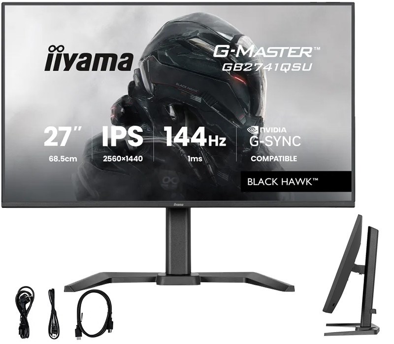 iiyama g master gb2741qsu b1 computer monitor 68 6 cm 27 2560 x 1440 pixels black