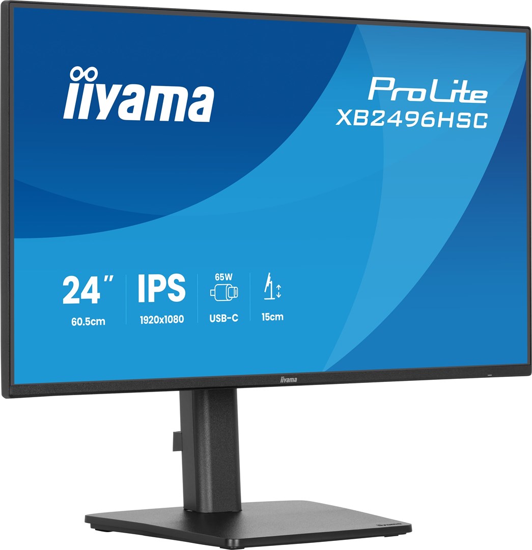 iiyama prolite xb2496hsc b1 computer monitor 60 5 cm 23 8 1920 x 1080 pixels full hd led black