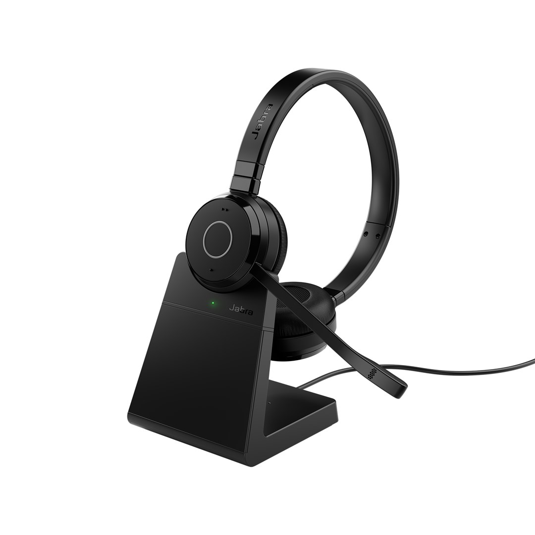 jabra evolve 65 te link390a ms stereo include stand