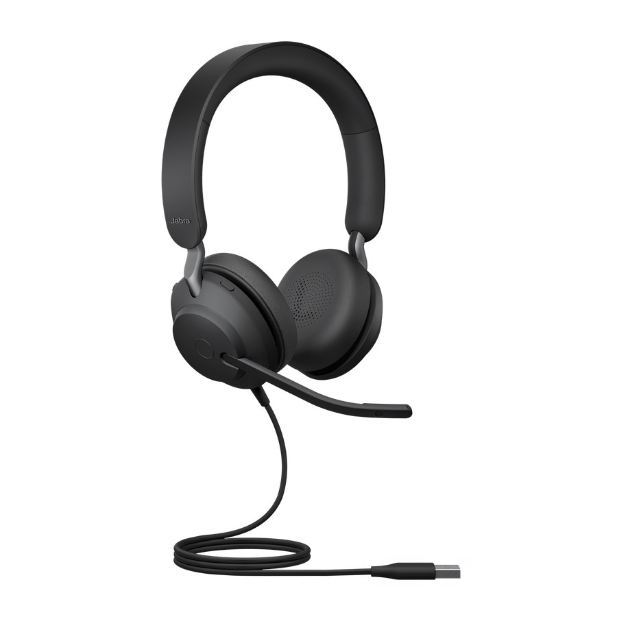 jabra evolve2 40 se headset wired head band office call center usb type c usb type a black 3 1