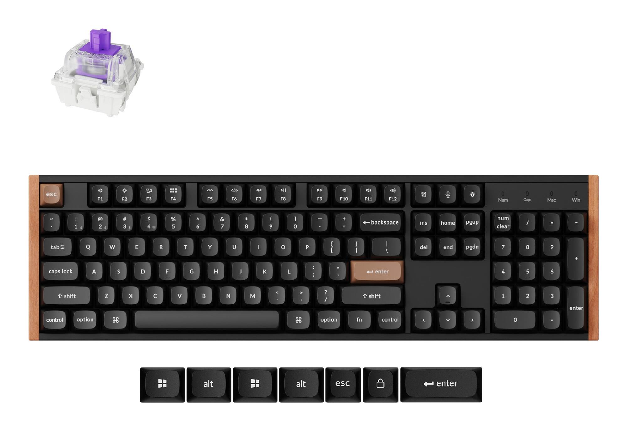 keychron k10 he