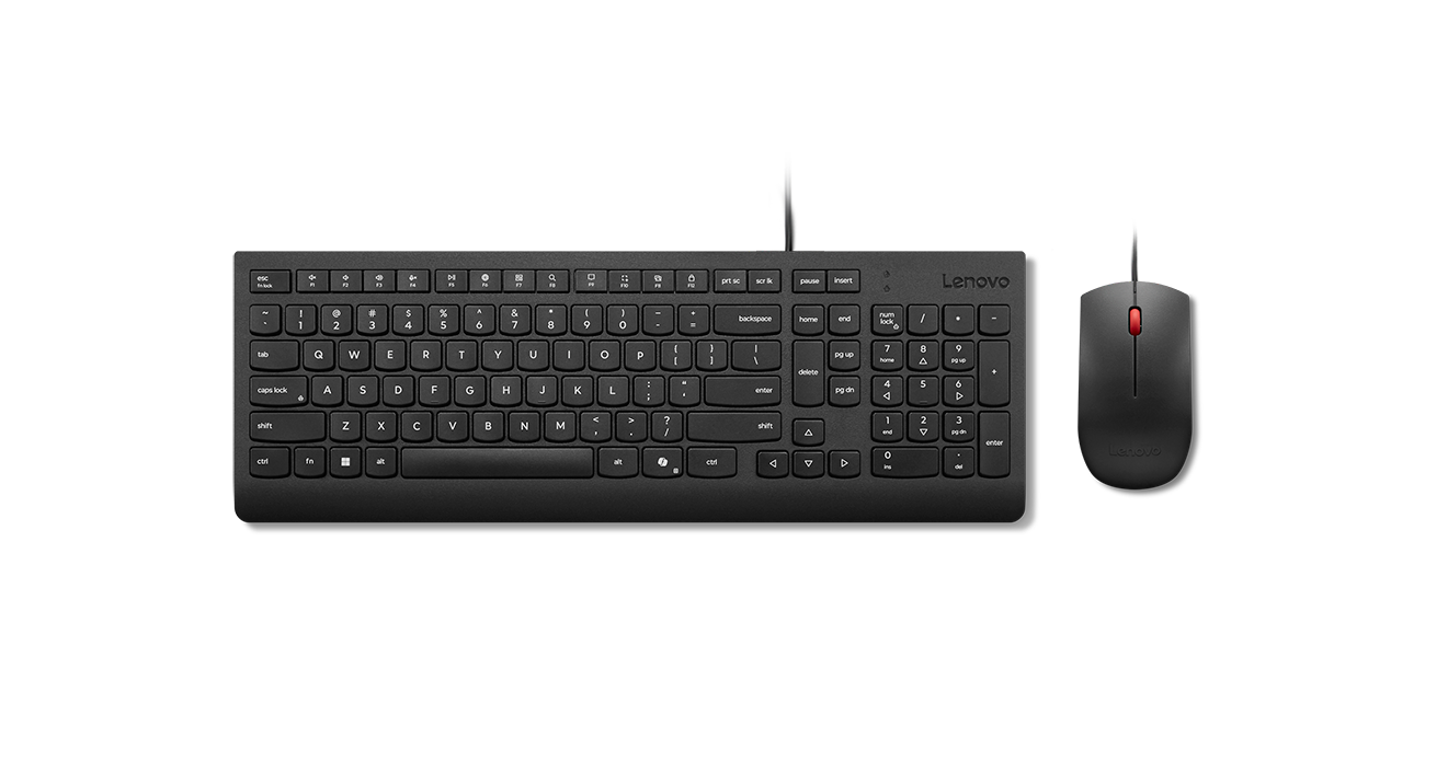 lenovo essential wired combo keyboard and mouse 1