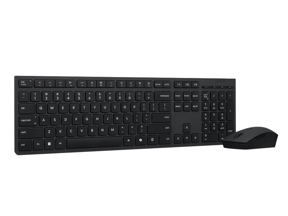 lenovo professional wireless rechargeable combo keyboard and mouse 7