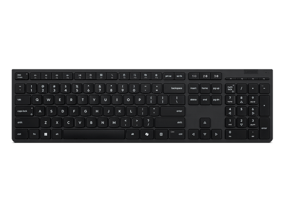 lenovo professional wireless rechargeable keyboard