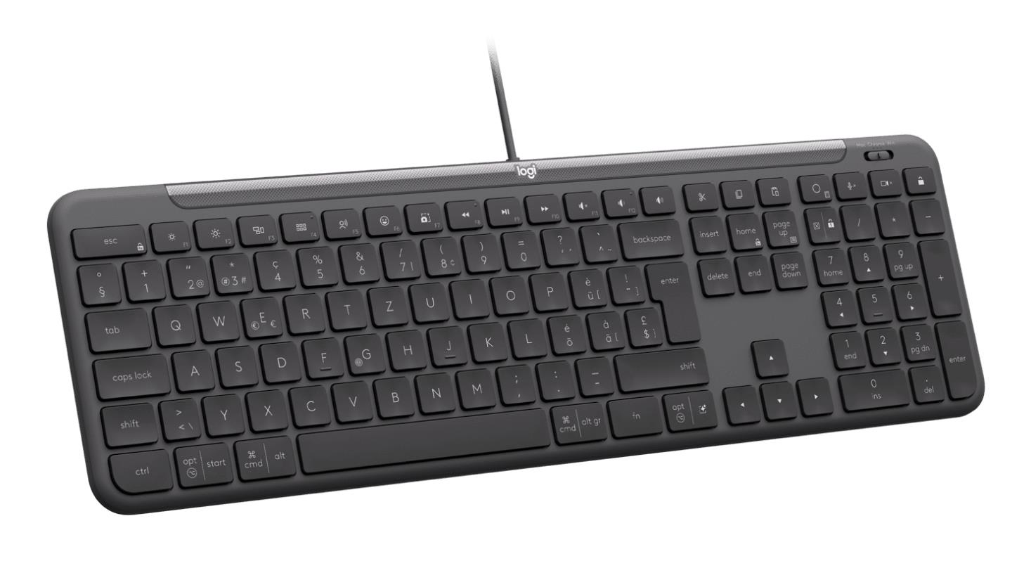 logitech signature slim wired k620 for business