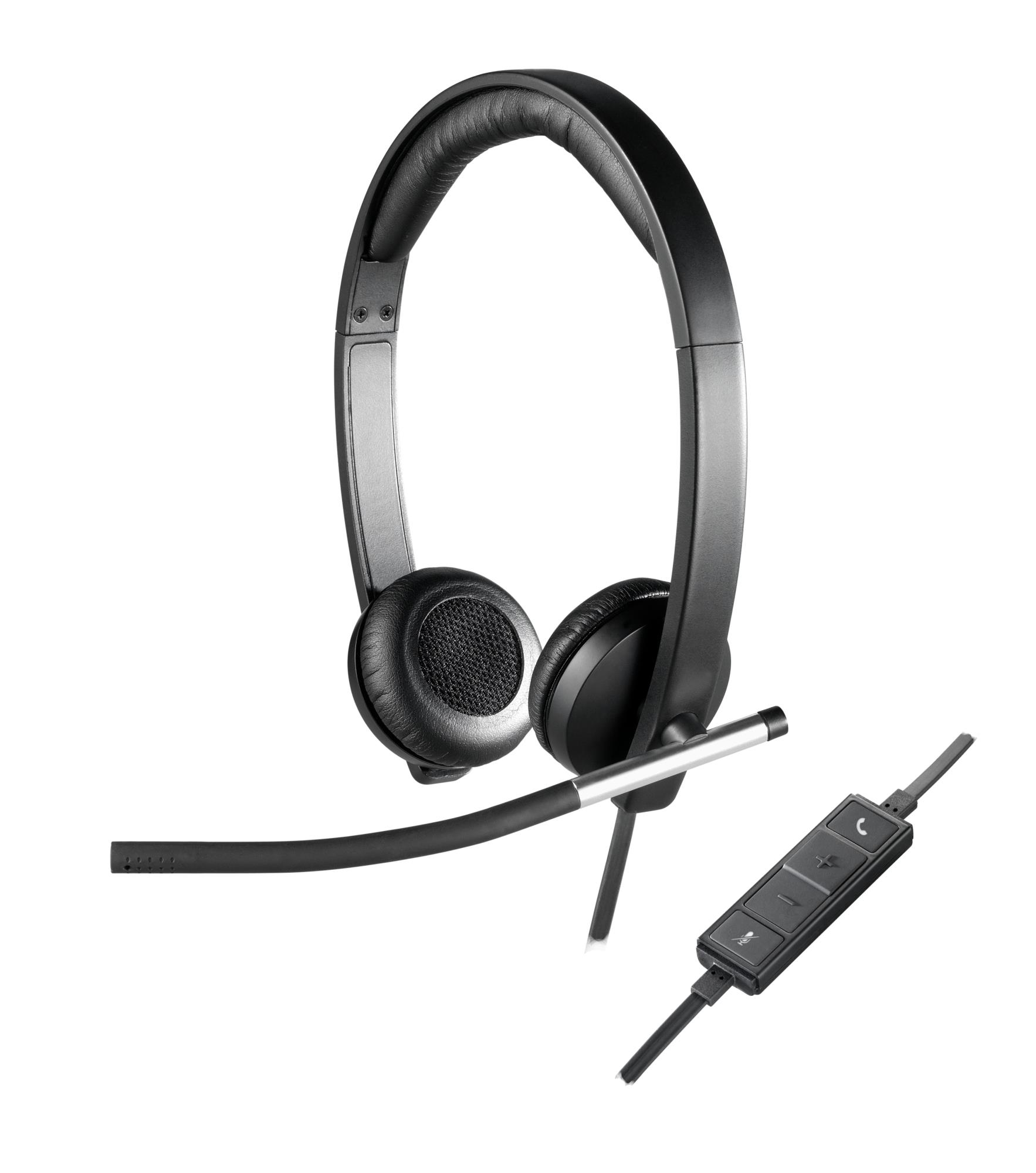 logitech usb headset stereo h650e