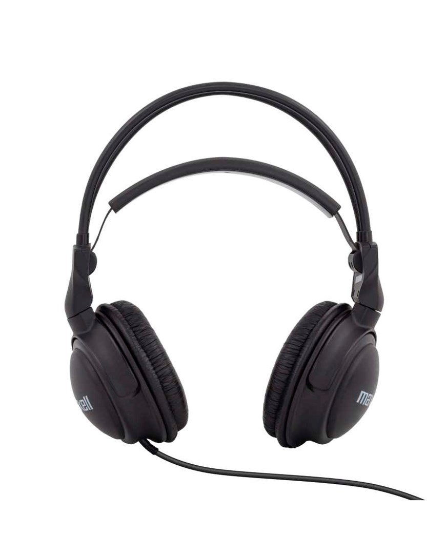maxell home studio in ear headphones black 2