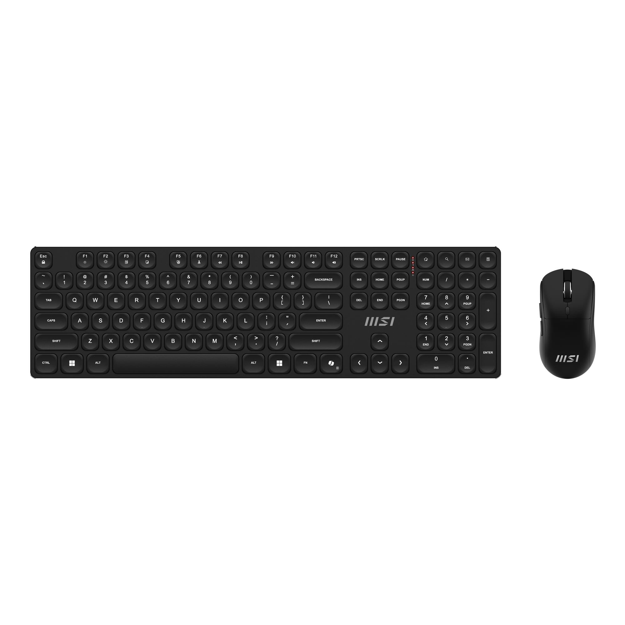 msi forge k210 wireless combo
