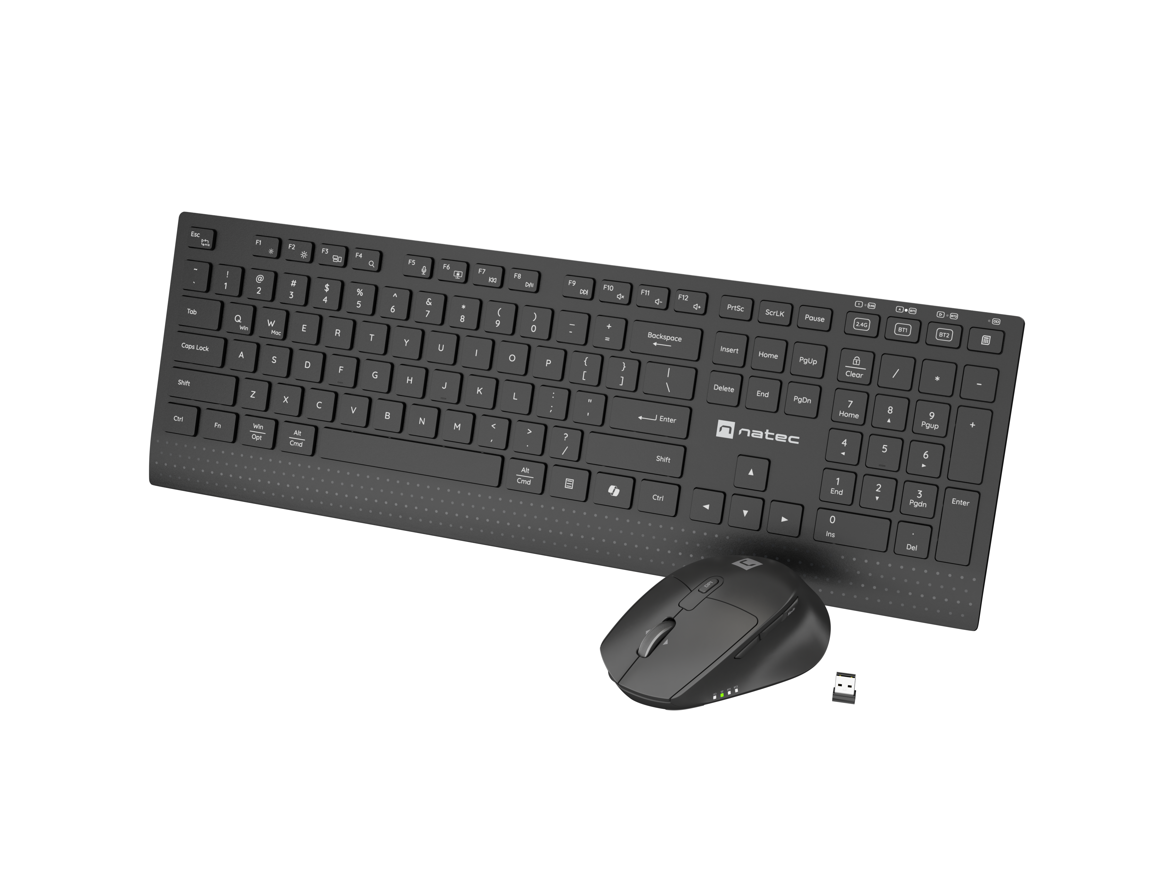 natec keyboard and mouse stringray 2