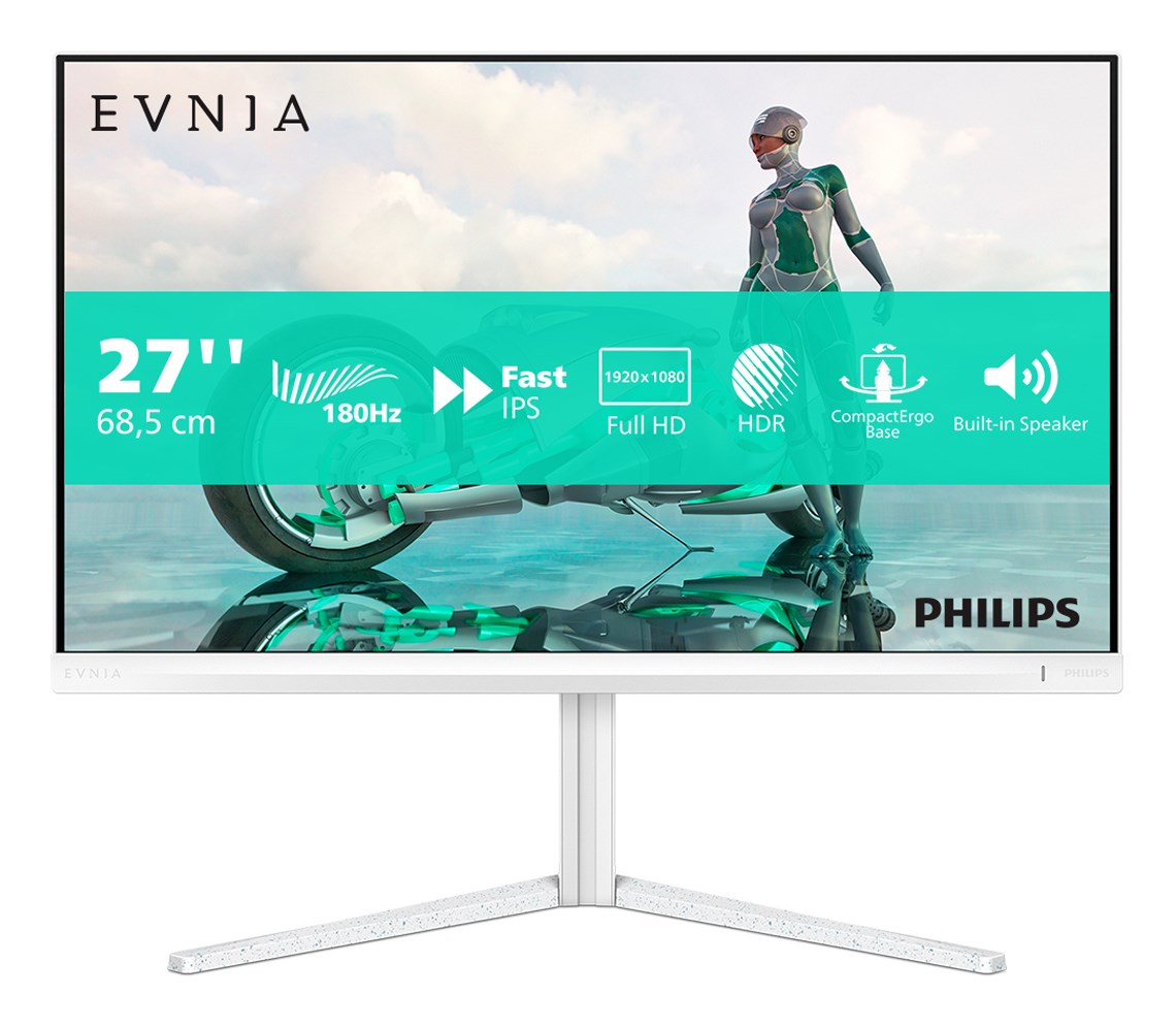 philips evnia 27m2n3201a 00 computer monitor 68 6 cm 27 1920 x 1080 pixels full hd lcd white
