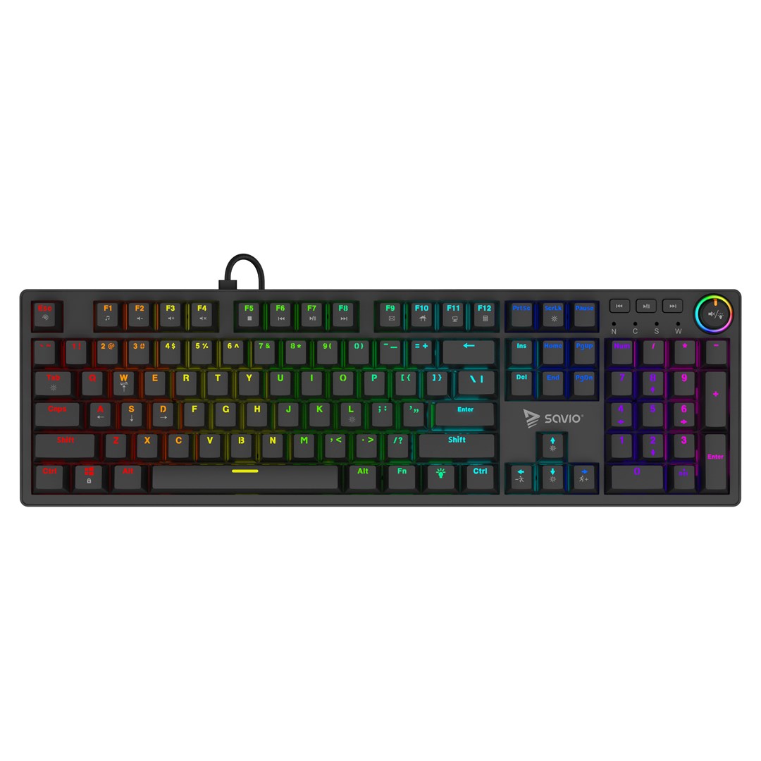 savio styx mechanical keyboard outemu brown hot swap rgb