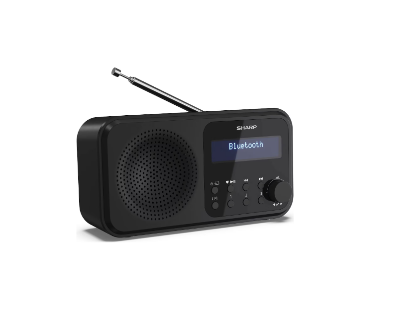 sharp tokyo portable digital radio dr p420bk