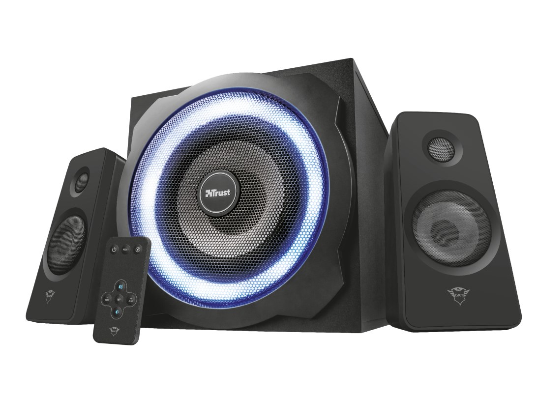 trust gxt 629 tytan speaker set 2 1 channels 60 w black 2