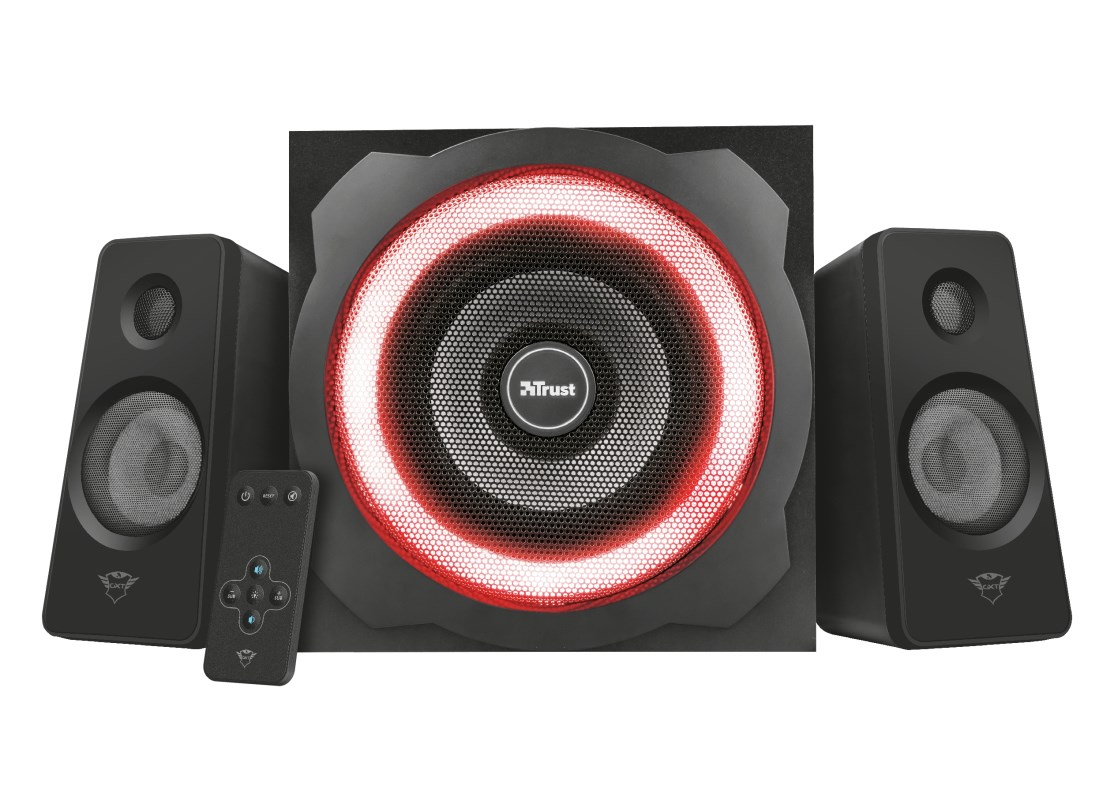 trust gxt 629 tytan speaker set 2 1 channels 60 w black 3