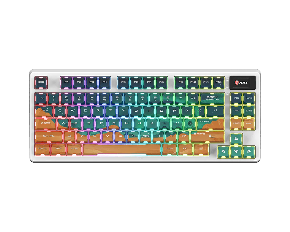 msi forge gk600 tkl wireless mars