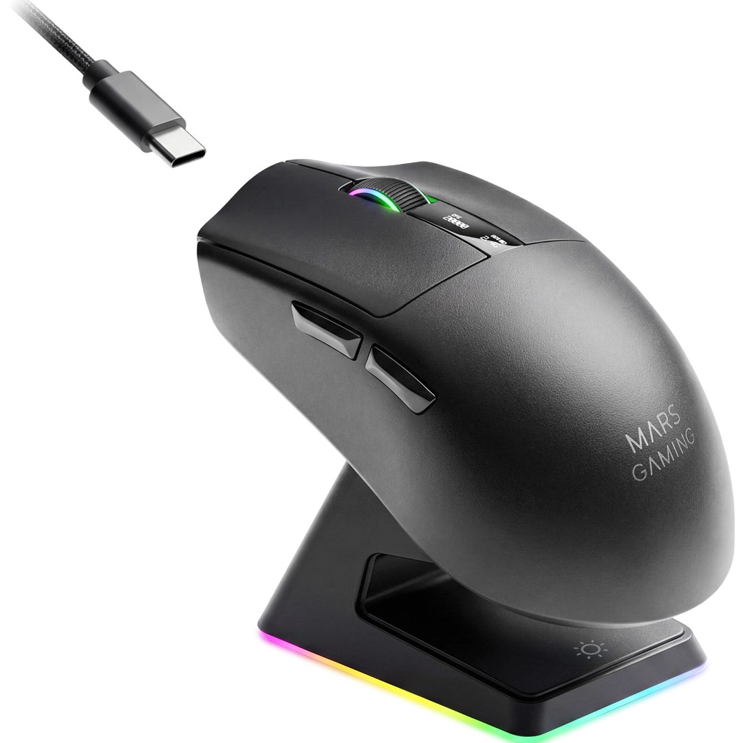 mars gaming mmwelite mouse right hand bluetooth optical 20000 dpi
