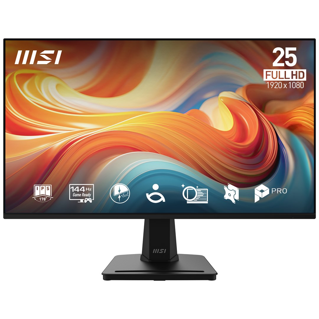 msi pro mp251 e14l computer monitor 62 2 cm 24 5 1920 x 1080 pixels full hd black